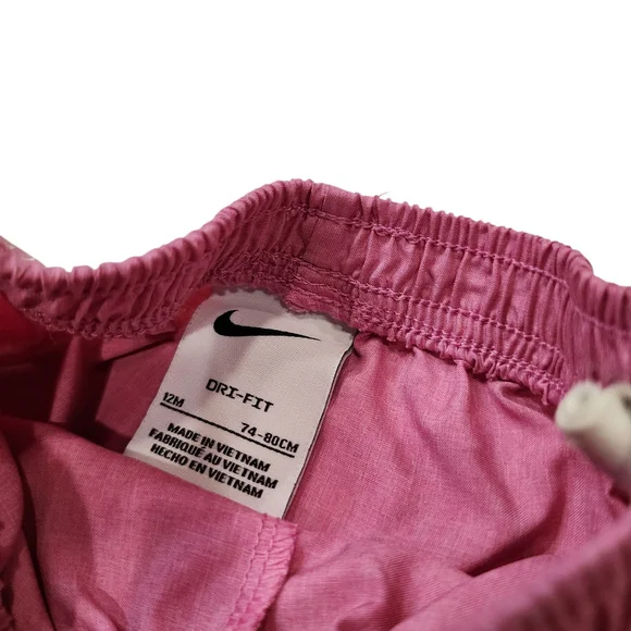 Nike Toddler Dri-FIT 2-Piece Outfit Love To Play Pink White Size 12M - Picture 4 of 5